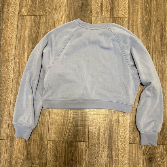 Z Supply Stormy Cropped Crew Neck Sweatshirt Size Small - Picture 4 of 4